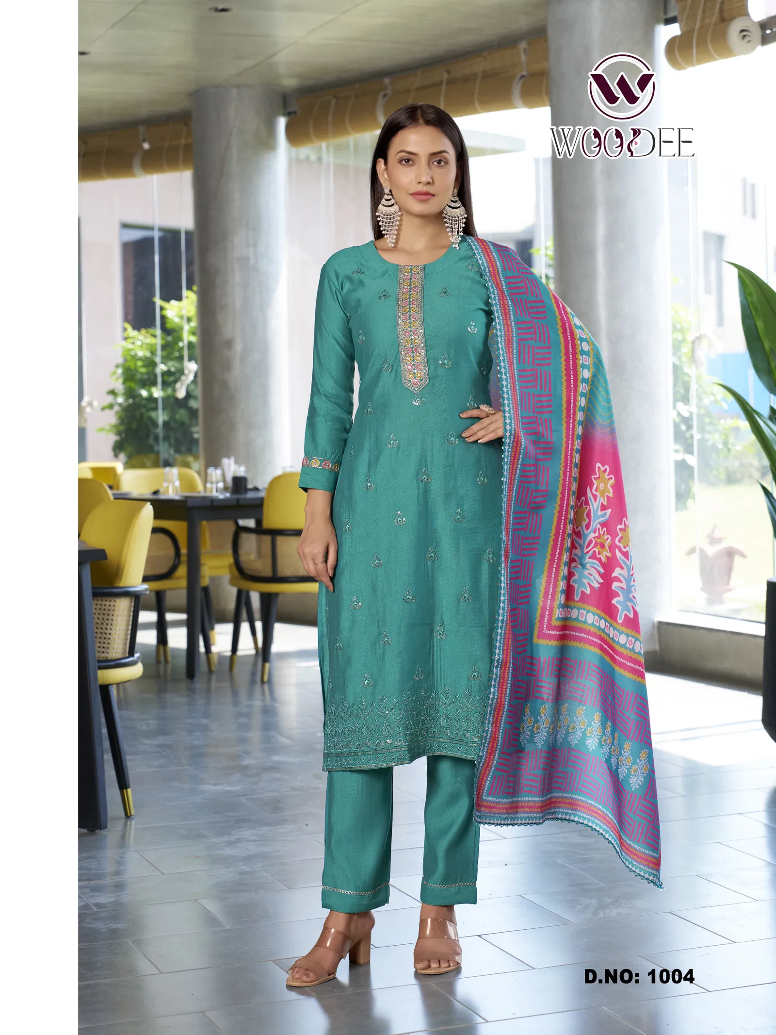 Milly By Woodee Viscose Kurti With Bottom Dupatta Wholesale Price In Surat